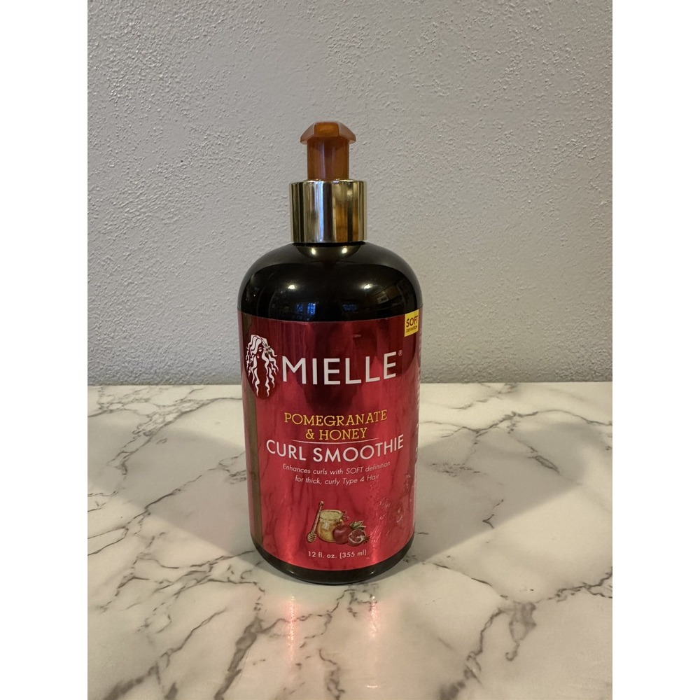 Mielle Pomegranate & Honey Curl Smoothie. Thick Curly‎ Hair. New. 12oz